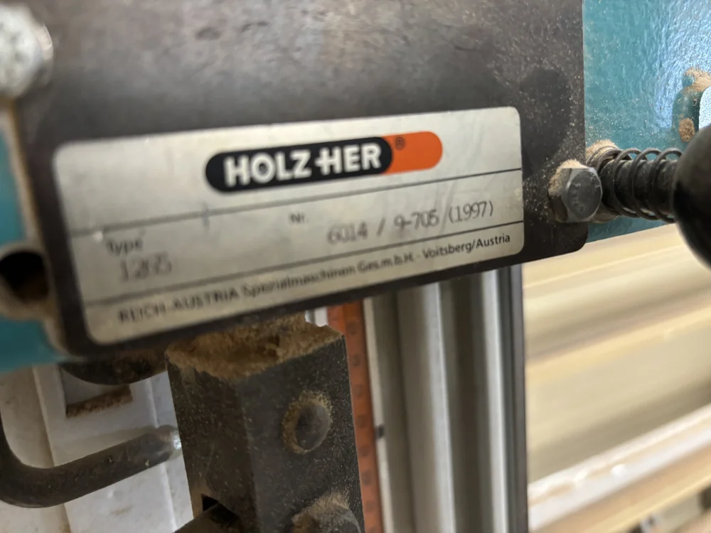 Holz-Her Super Cut 1265 Year 1997 (Used) — LIMZ MACHINERY GROUP